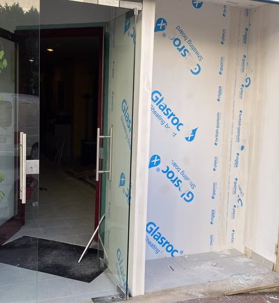 Detalhe de trabalho em paredes